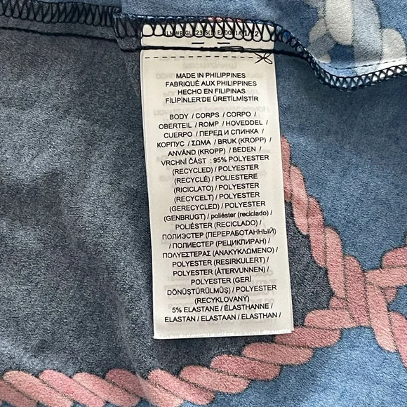 NWT Lauren Ralph Lauren Women's Rope-nPrint Surplice Jersey Dress - Picture 10 of 14